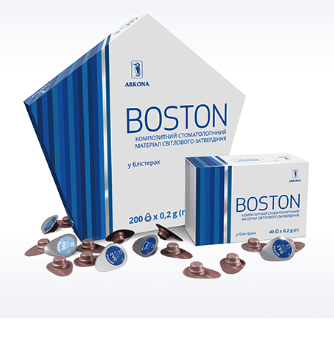 Boston, (Бостон) фотополімерний ортопедичний композит Arkona blister 0,2г N40, В1