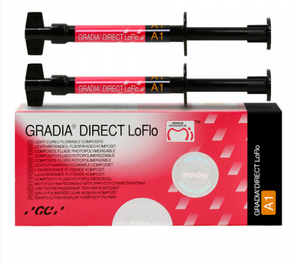 Gradia Direct LoFlo светоотверждаемый текучий композит 2х1.3 г, А1