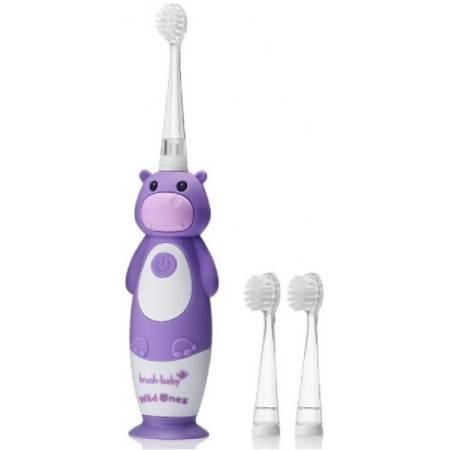 Дитяча звукова зубна щітка Brush-Baby Sonic WildOnes від 0-10 років