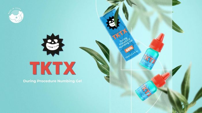 Вторичный гель - анестетик TKTX 40% 15g