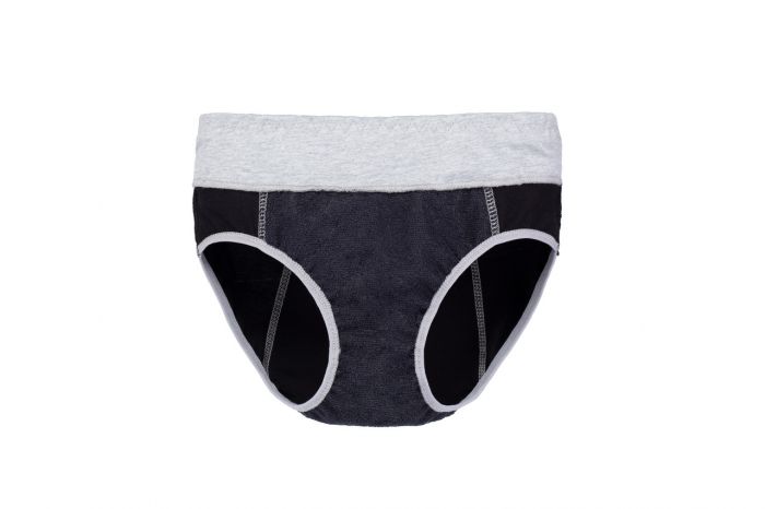 Трусы женские менструальные Спорт+ BNB черные Синтез XXL (110-120см)