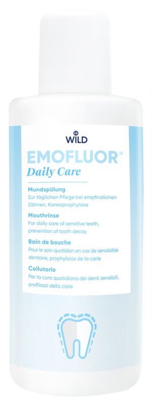EMOFLUOR Ежедневный уход Ополаскиватель для полости рта, 400 мл