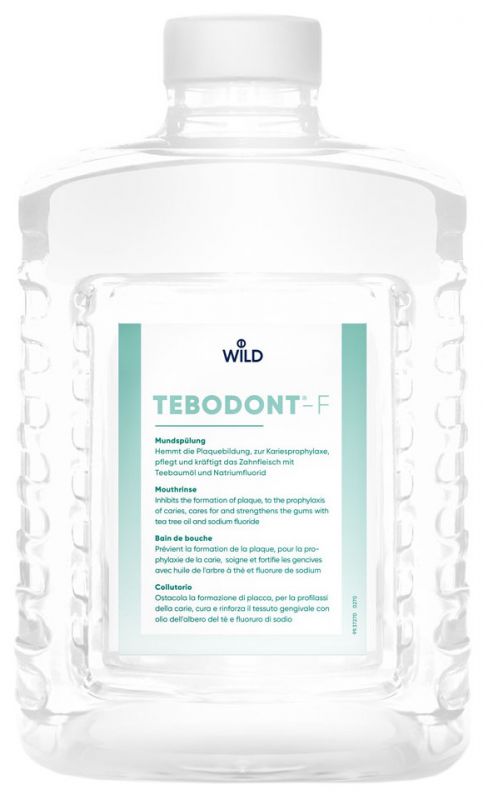 TEBODONT-F ополаскиватель полости рта с фторидом для Диспенсера,1500 мл