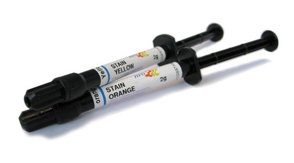 Enamel plus stain flow флуоресцентная композитная краска, шприц 2 гр.