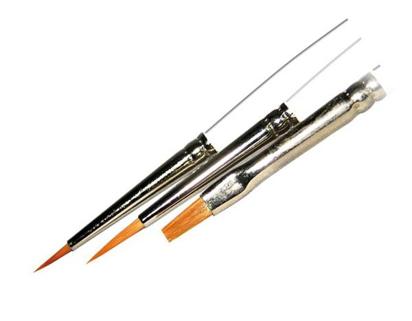 ENA BRUSH-Пензлик для нанесення фарб Micerium Кисті MICERIUM. Комплект (3 шт) 