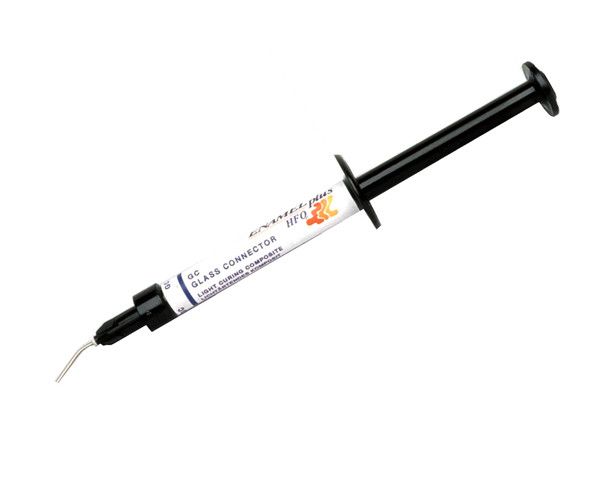 Текучий композит повышенной эластичности GLASS CONNECTOR (Глас конектор) шприц 1гр + 3 насадки