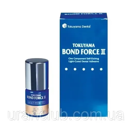 Bond force ll ( Бонд форс II - Стоматологический адгезив ) 7-ое поколение, 5 мл