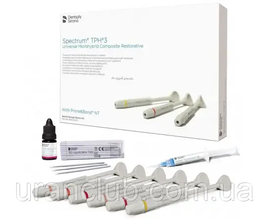 Спектрум набор ТРН 3 (Spectrum ТРН 3) : 6 шприцев по 4.5г, Prime Bond NT 4.5мл Dentsply