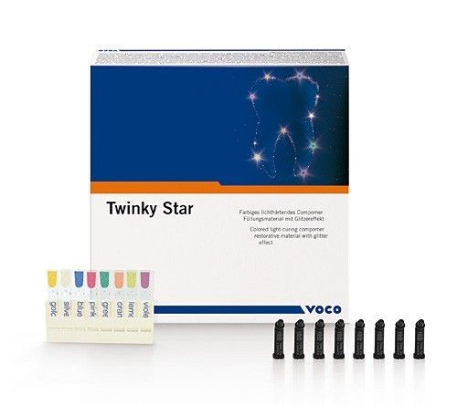 Реставрационный материал в капсулах twinki star 1 капсула Берры