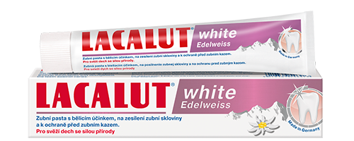 Зубна паста LACALUT white Edelweiss (Лакалут вайт Едельвейс) 75 мл