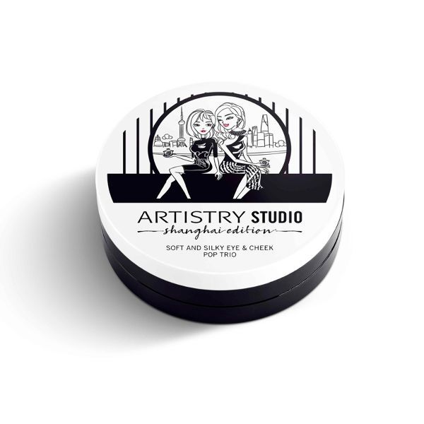 ARTISTRY STUDIO Shanghai Edition Палитра шелковистых теней для век и румян для лица - Shanghai Starlight (Румяна 2,3 г Тени 2,1 г)