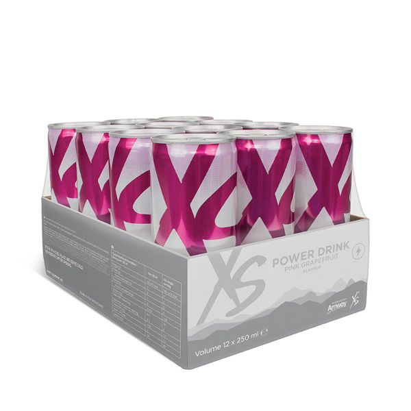 XS Power Drink Енергетичний напій зі смаком грейпфрута (12 шт x 250 мл)