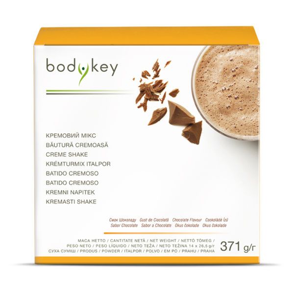 Bodykey від Nutrilite Кремовий мікс зі смаком шоколаду, збалансований вміст поживних речовин (14 х 26,5 г)