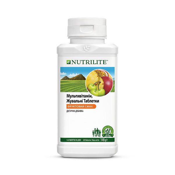 Nutrilite Мультивітамін, жувальні таблетки (120 табл.)