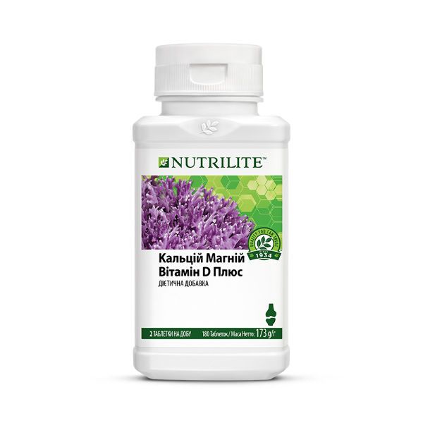 Nutrilite Кальций Магний витамин D плюс (180 таб.)