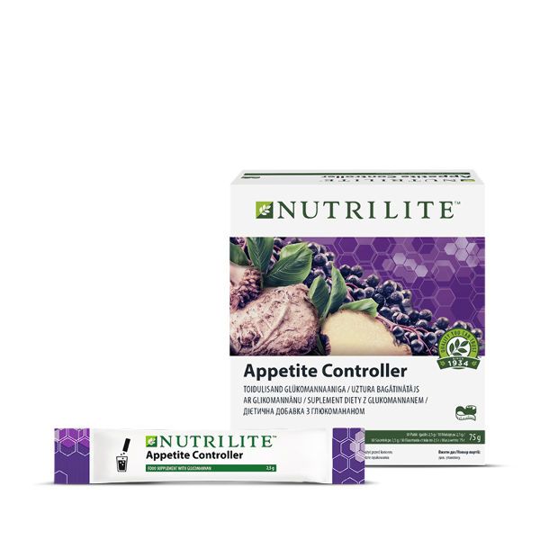 Nutrilite Appetite Controller Дієтична добавка з глюкомананом (30 саше x 2,5 г)