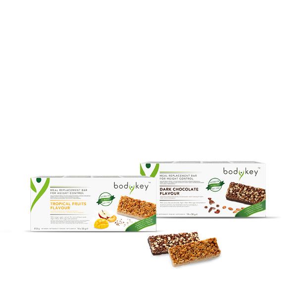 Bodykey від Nutrilite Батончик для заміни прийомів їжі зі смаком чорного шоколаду (14*58 г)