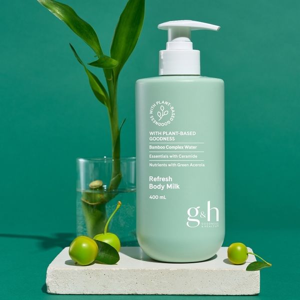 g&h GOODNESS & HEALTH Освіжальне молочко для тіла (400 мл)