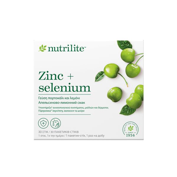 Nutrilite Цинк + селен (30 пакетиків-стіків)
