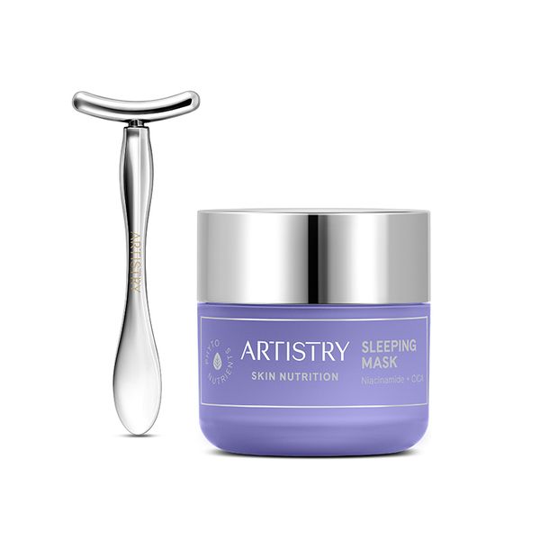 Artistry Skin Nutrition Нічна маска для шкіри обличчя (80 мл + T-подібний масажний стік)