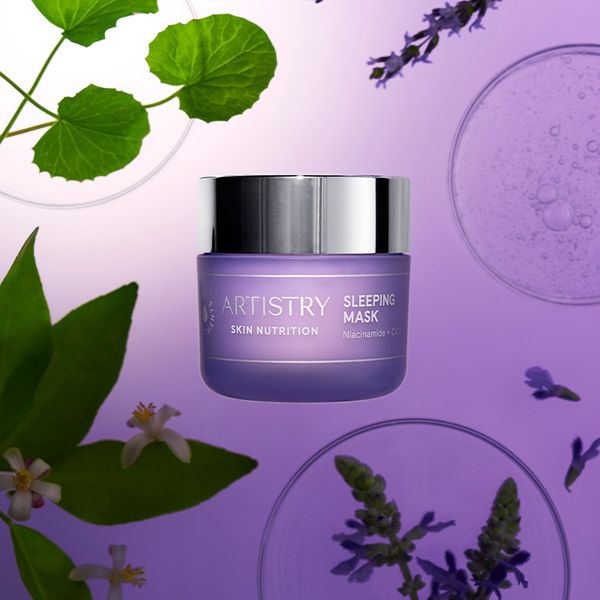 Artistry Skin Nutrition Нічна маска для шкіри обличчя (80 мл + T-подібний масажний стік)