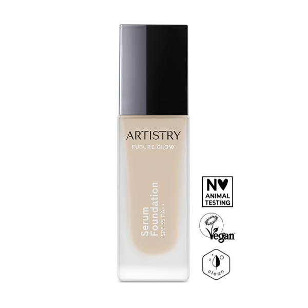 Artistry Future Glow Тональна основа-сироватка для обличчя з SPF 35 PA++ 101 Shell (30 мл)