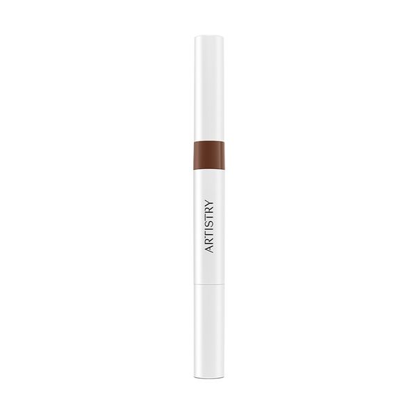 Artistry Go Vibrant Водостойкий карандаш-гель для бровей 2-в-1 (Dark Brown)