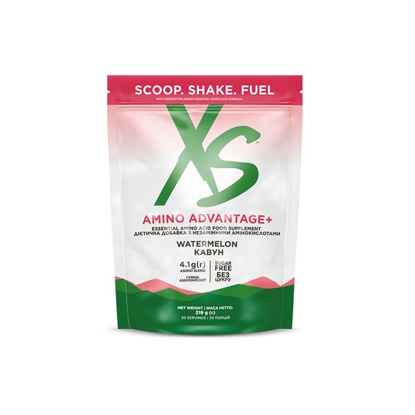 XS Amino Advantage+ Диетическая добавка с незаменимыми аминокислотами со вкусом арбуза 219 г (30 порций)