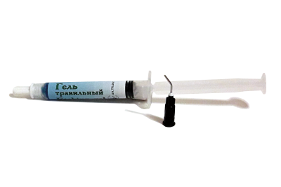 Гель травильный 37% (Etching Gel, 37%)шприц, Латус 8г Шприц 14 г