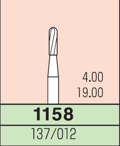Карбидный бор Mani № 1157 (3 шт.)