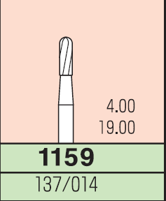 Карбидный бор Mani № 1159 (3 шт.)