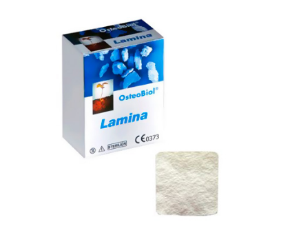 Lamina OsteoBiol мембрана из кортикальной кости E - конский, 30 х 30 х (2-4)