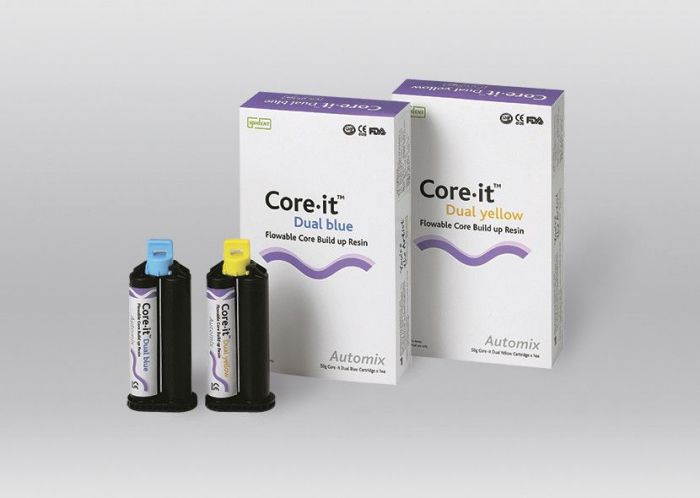 Core it Dual картридж 50г (цвет зуба,голубой)