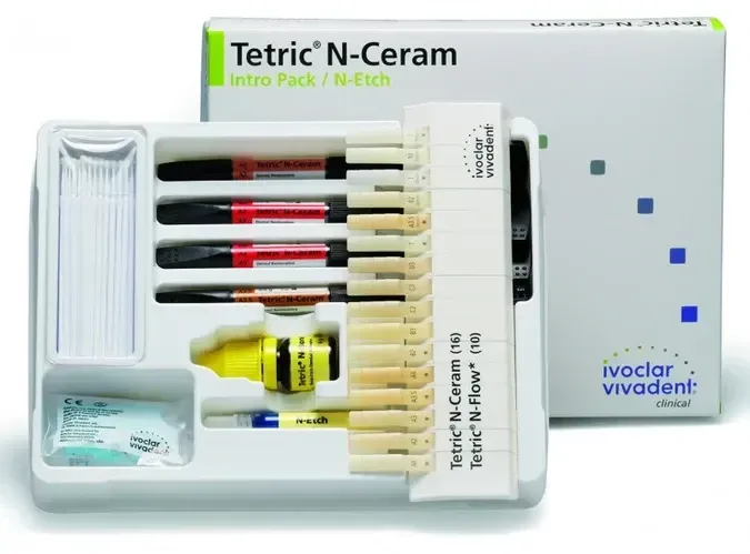Наногибридный композит Tetric N-Ceram, (Тетрик Эн-Церам,)Ivoclar Vivadent Etch 1 x 6 г, 0