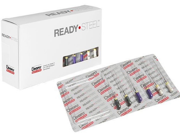 Ручные эндодонтические инструменты C + File Readysteel ,Dentsply (#008-015/25 мм) 