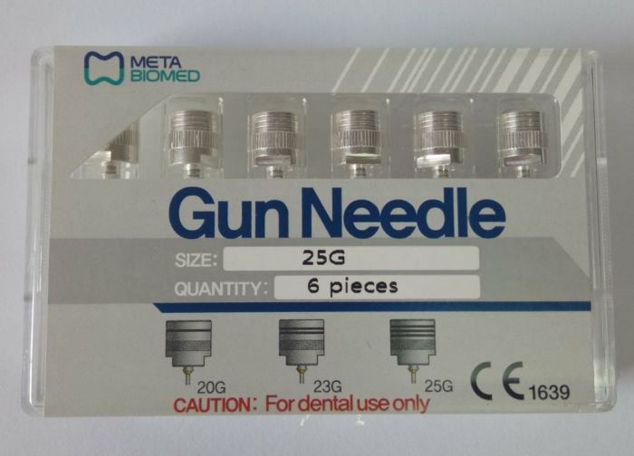 Голки інжекторні (Gun needle), 6 шт МЕТА Biomed