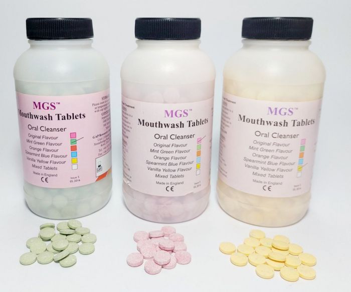 Антисептичні таблетки для полоскання MGS Mouthwash Tablets,1000 шт