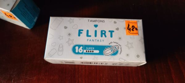 Тампони Flirt Fantasy Super, 16шт