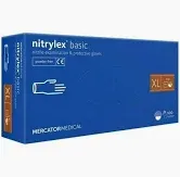 Перчатки нитриловые нитрилекс NITRYLEX basic уп./100 шт. nitrilex XL басик базик медицины,косметологии,тату